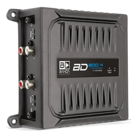 Módulo Banda BD800w Amplificador 800.4 4 Canais 2 Ohms Cor Preto Foto 1