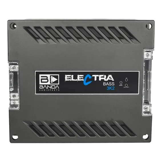 Modulo Banda Electra Bass 3k2 3000w Rms 1 Canal 2 Ohms Cor Cinza Foto 1