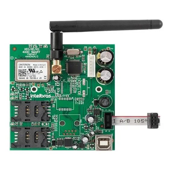 Módulo Celular Gprs Xg 4000 Smart Intelbras Para Amt 4010 Foto 1