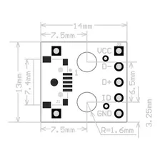 Módulo Conector Micro Usb Fêmea Dip Protoboard Fonte Foto mini 4