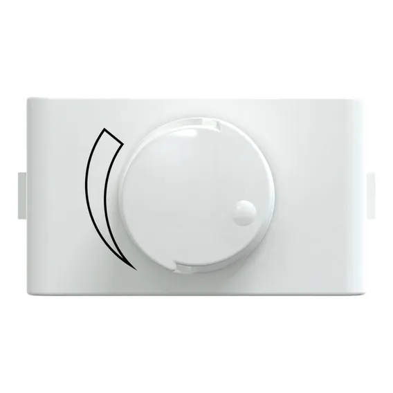 Módulo Dimer Rotativo 300w 127v S405100 Branco Brilhante Lun Foto 1