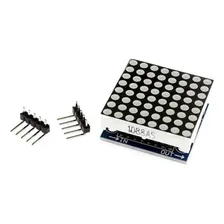 M贸dulo Display Matriz De Led 8x8 C/ Max7219, Arduino E Pic Foto mini 1