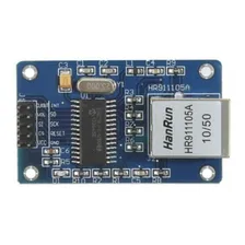M贸dulo Ethernet Shield Enc28j60 Arduino Raspberry Pic Arm Foto mini 3
