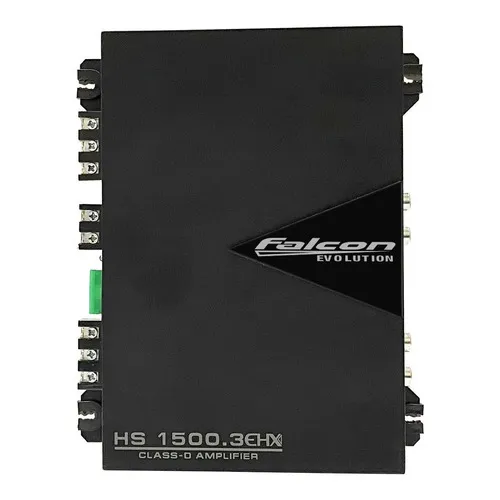 Modulo Hs1500 Dx Falcon Amplificador 3 Canais 2 Stereo 1 Mon Cor Preto Foto 1