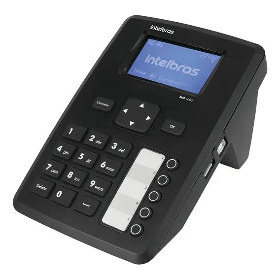 Módulo Inteligente De Portaria Mip 1000 Intelbras Cor Preto 110V/220V Foto 1