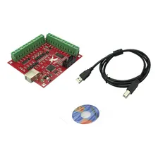 M贸dulo Interface De Driver Mach3 - Cnc Usb 100khz - Roxo Foto mini 2