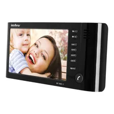 Módulo Interno Videoporteiro Intelbras Iv 7000 Hf Preto Foto mini  2