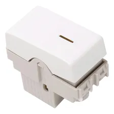 Módulo Interruptor Bipolar Simples 16a 250v Branco - Bticino Foto mini  2