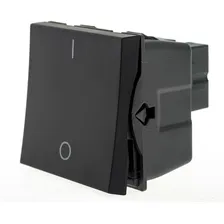 Modulo Interruptor Bipolar Simples 25a Preto Pial Plus+ Foto  mini 1