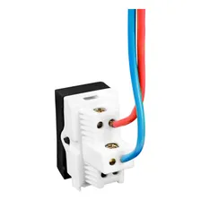 M贸dulo Interruptor Paralelo Linha Slim Ilumi Preto 81224 Foto mini 3