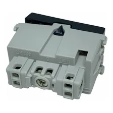 Módulo Interruptor Simples Refinatto Preto 10a 250v Weg Foto mini  2