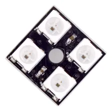 Módulo Led Rgb 5050 Endereçável 4 Bits Ws2812 Foto mini 1
