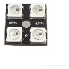 Módulo Led Rgb 5050 Endereçável 4 Bits Ws2812 Foto mini 3
