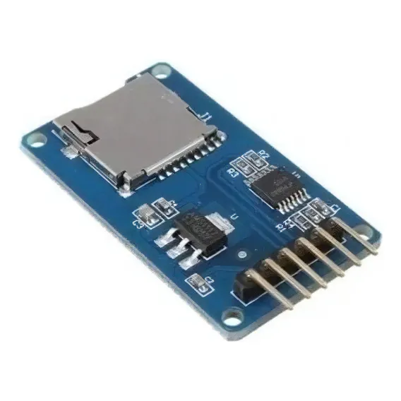 Modulo Leitor Cartão Micro Sd Card (leitura/escrita) Arduino Foto 1
