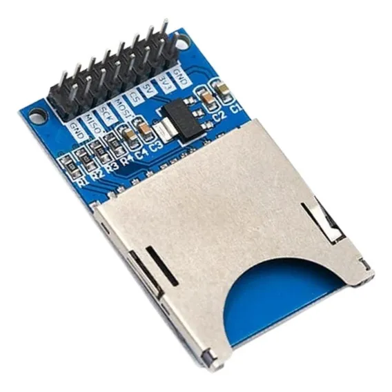 Módulo Leitor De Cartão Sd Card Para Arduino Esp8266 Esp32 Foto 1