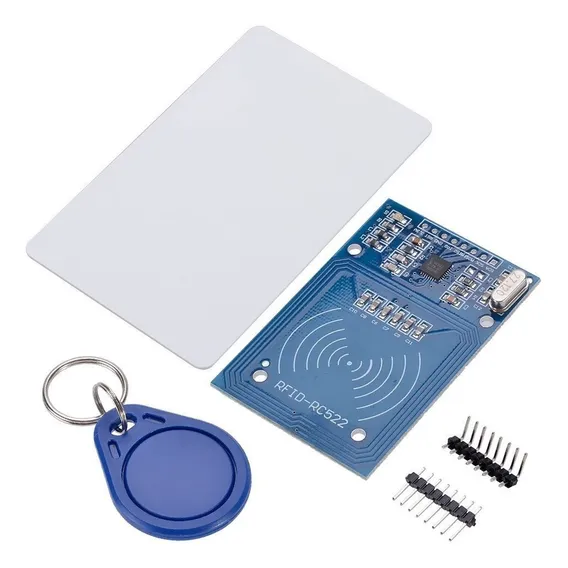 Módulo Leitor Rfid Rc522 + Cartão + Chaveiro Foto 1