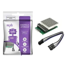 Módulo Matriz Led 8x8 Max7219 - Roxo Foto  mini 1