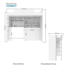 Módulo Office New Conect Santos Andirá Cor Branco Foto mini 3