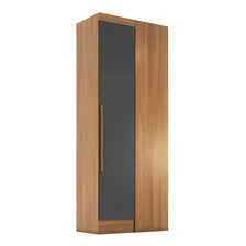 M贸dulo Para Guarda-roupa Smart Canto 1 Porta Espresso Foto mini 1