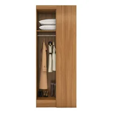 M贸dulo Para Guarda-roupa Smart Canto 1 Porta Espresso Foto mini 2