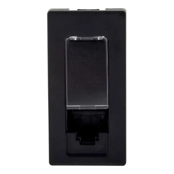 Modulo Pial Plus+ Preto 1tomada Rj45 615045pt Foto 1