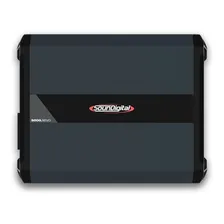 Módulo Potência Soundigital 5000.1 Evo 4.0 Dtr 5000w 2 Ohms Cor Preto Foto mini  3