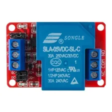 Módulo Relé 1 Canal 5v 30a 250vca Sla-05vdc-sl-c Arduino Foto mini  3