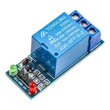 Módulo Rele 1 Canal 5v Automção Para Arduino Foto  mini 1