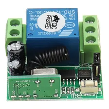 Módulo Relé 12v 433mhz 1 Canal Com Controle Remoto Foto mini  3