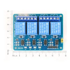 Módulo Relé 4 Canais 5v Com Opto Arduino, Pic, Raspberry Arm Foto mini 3