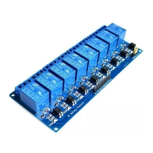 Módulo Relé 8 Canais 5v Arduino Pic Raspberry Esp32 Foto 1