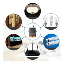 Módulo Relé Controle Remoto 110v 220v 30a + 3 Controles Foto mini 4