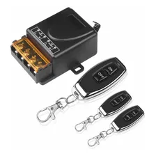 Módulo Relé Controle Remoto 110v 220v 30a + 3 Controles Foto  mini 1