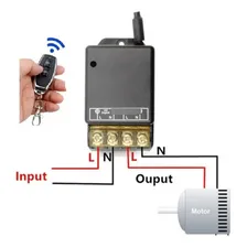 Módulo Relé Controle Remoto 110v 220v 30a + 3 Controles Foto mini  2