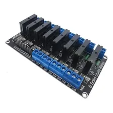 M贸dulo Rele De Estado S贸lido 8 Canais 5v Ssr Foto mini 3