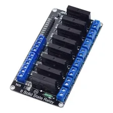 M贸dulo Rele De Estado S贸lido 8 Canais 5v Ssr Foto mini 2
