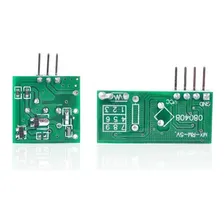Módulo Rf Transmissor Receptor 433mhz Am Arduíno Pic Avr Foto mini 4