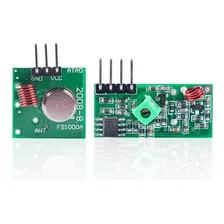 Módulo Rf Transmissor Receptor 433mhz Am Arduíno Pic Avr Foto mini 3