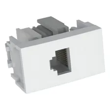 Modulo Rj11 Telefone Enerbras Dubai Branco Ed5346-e Foto mini 1