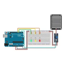 M贸dulo Sensor De Chuva Arduino Pic Raspberry Esp32 Nodemcu Foto mini 3