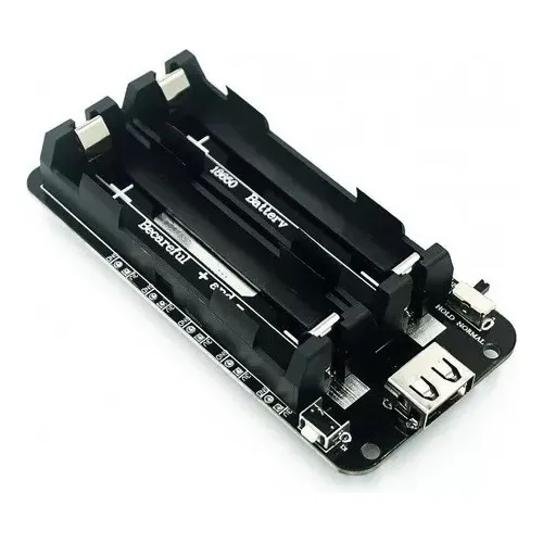 M贸dulo Shield Duplo Bateria 18650 P/ Arduino Esp32,raspberry Foto 1