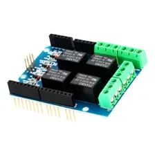 Modulo Shield Relé 5v 4 Canais Arduino Uno Mega Foto mini  2