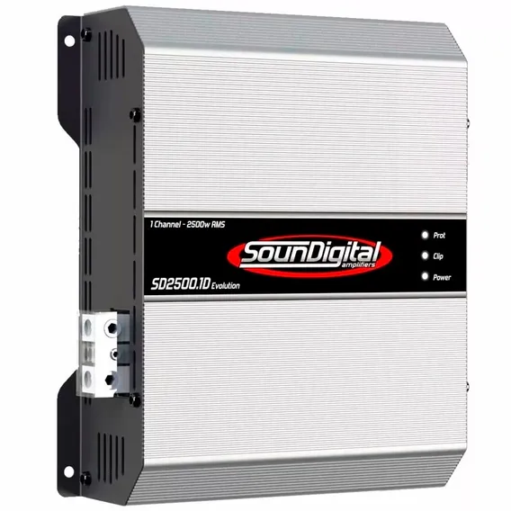 Modulo Soundigital Sd2500 1d 2 Ohms P/ Alto Falante Carro Foto 1