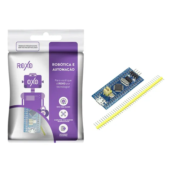 Módulo Stm32f103c8t6 Arm Microcontrolador - Roxo Foto 1