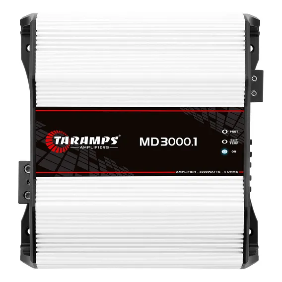 Modulo Taramps 3000w 4 Ohms Md 3000 Rms Amplificador 3000 Som Automotivo Md3000 4 Ohms Som Automotivo Foto 1