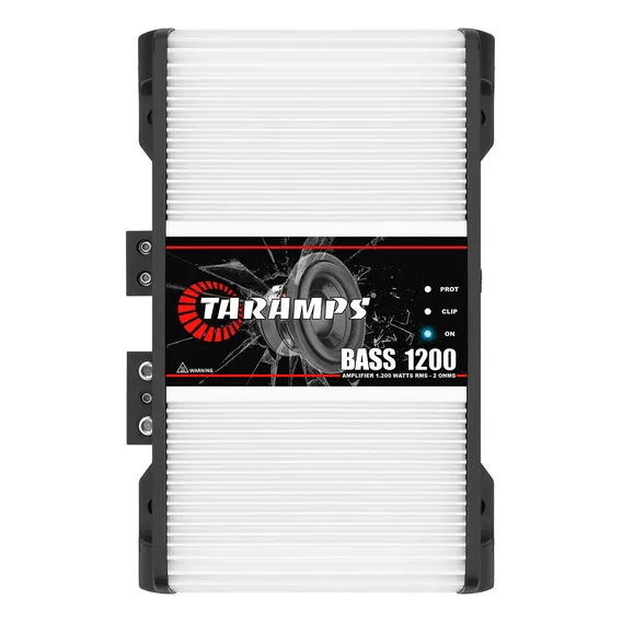 Modulo Taramps Bass 1200 2 Ohm 1200w Amplificador Automotivo Bass Modulo Taramps Graves e Subgraves Som Automotivo Foto 1