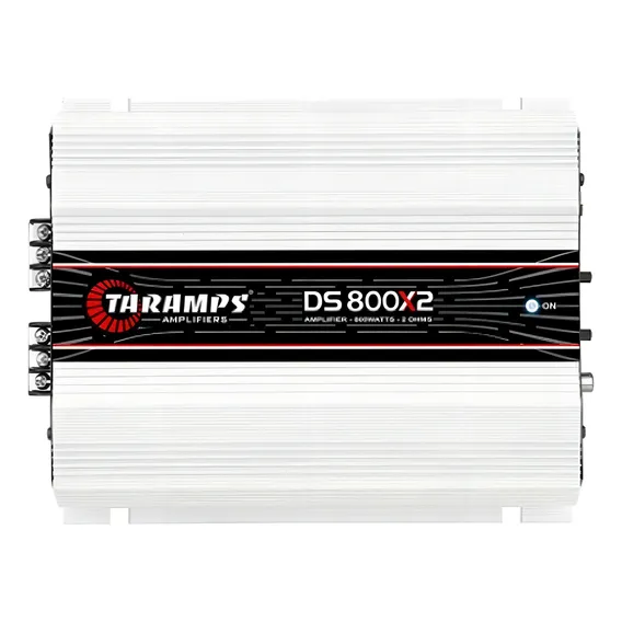 M贸dulo Taramps Ds800x2 2 Ohms 800w Amplificador 800 Rms 2 Canais Som Automotivo Potencia 800watts Foto 1