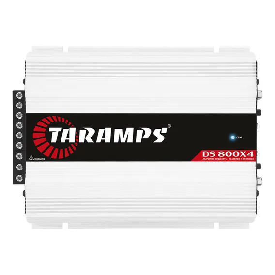 Modulo Taramps Ds800X4 2 ohms Ds 800x4 Amplificador 800w 4 Canais Som Automotivo Foto 1