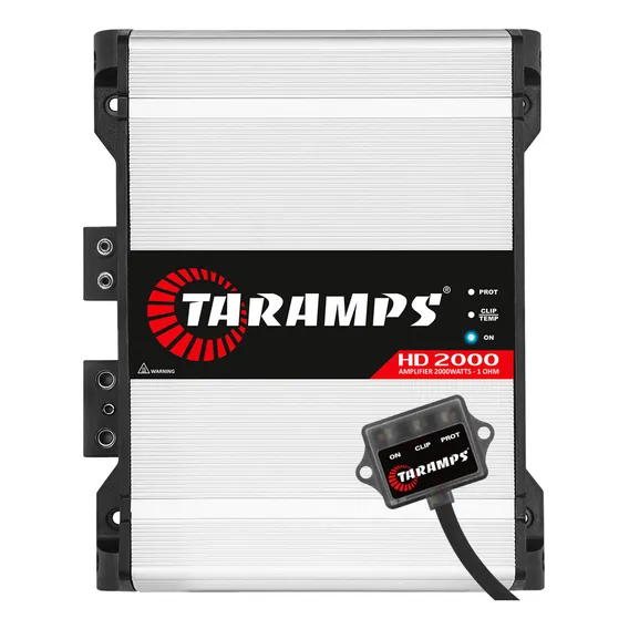 Modulo Taramps Hd 2000 1 Ohm Amplificador 2000w Rms Hd Potencia 2000 Som Automotivo Foto 1