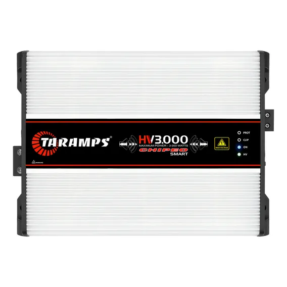 Modulo Taramps Hv3000 Chipeo Smart 3000watts Rms High Voltage Amplificador Para Racha De Som Hv 3000 Chipeo Smart 1 A 2 Ohms Potencia Hv 3k 1 Canal 3.000 Watts Som Paredinha Paredões Automotivo Foto 1